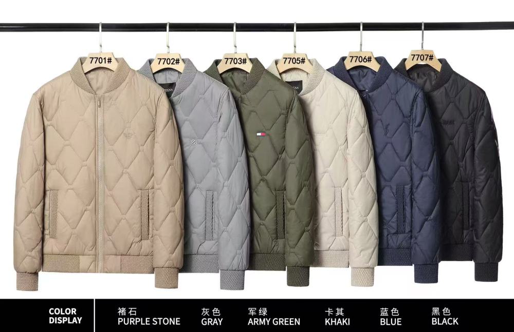 American standing collar cotton jacket men's 2026 winter retro loose double-sided warm jacket