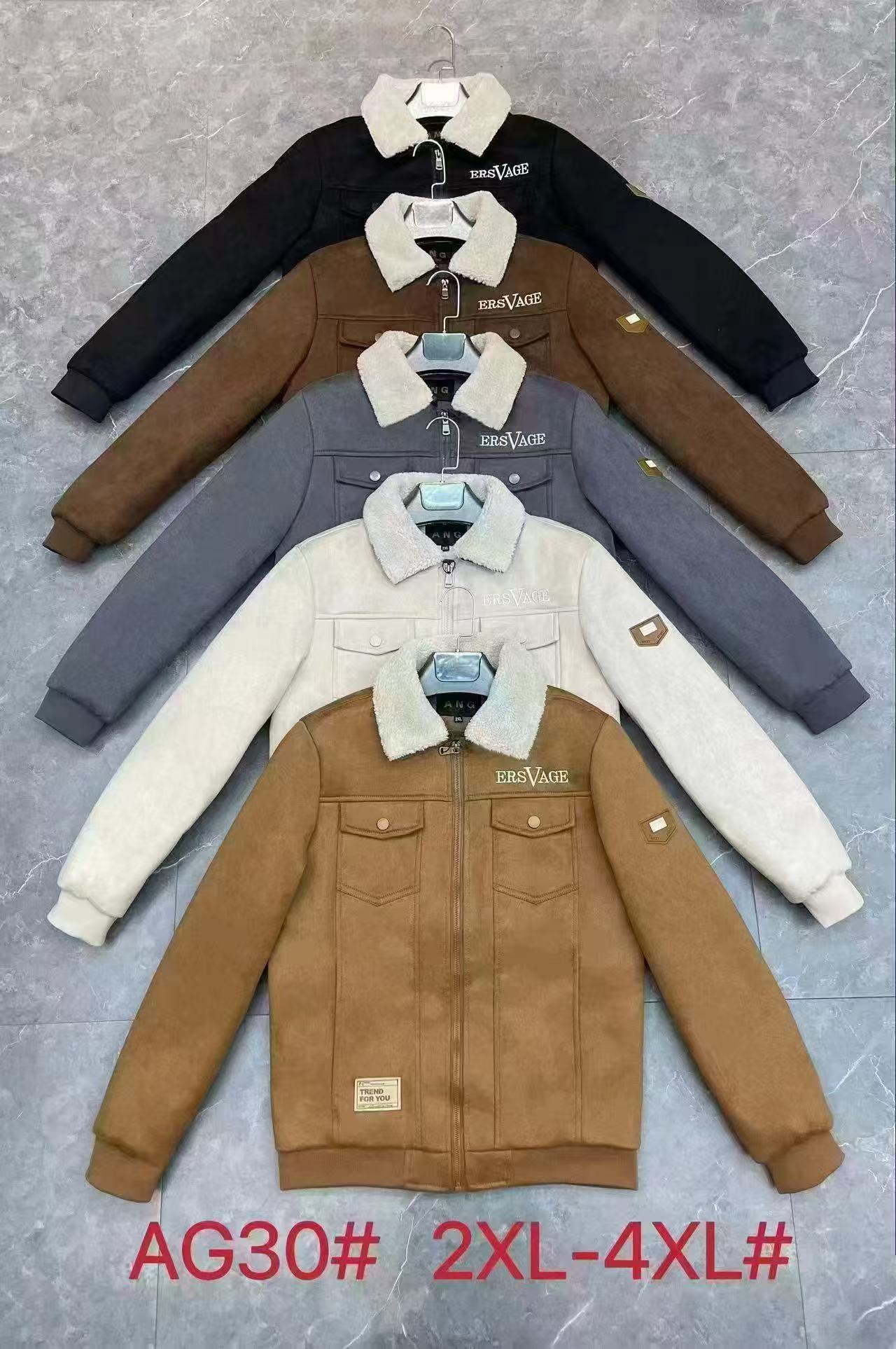 American standing collar cotton jacket men's 2026 winter retro loose double-sided warm jacket