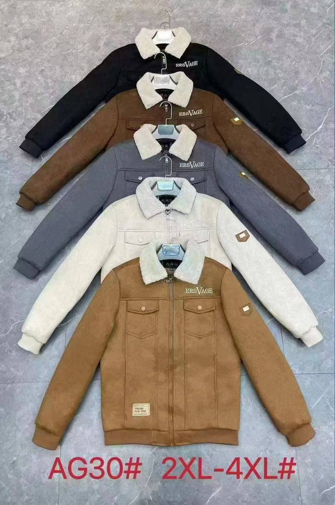American standing collar cotton jacket men's 2026 winter retro loose double-sided warm jacket