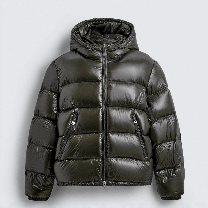 GorgeousBen New European and American Pocket Zipper Hooded Cotton Jacket, Cotton Jacket, Cross border Russian Men's Wear