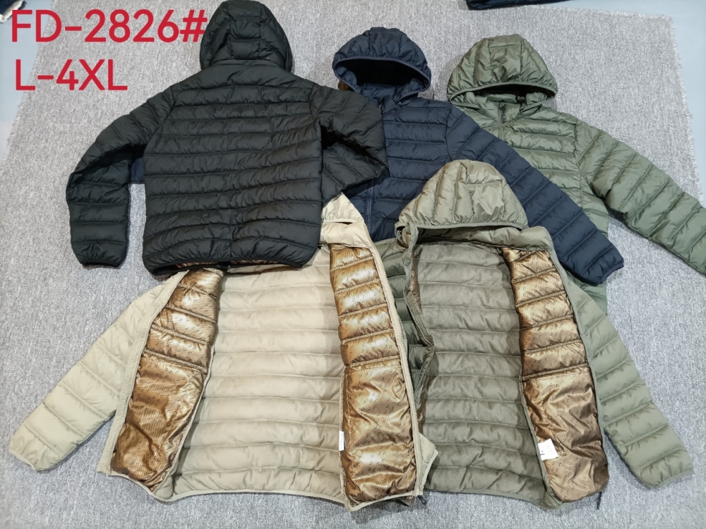 GorgeousBen New European and American Pocket Zipper Hooded Cotton Jacket, Cotton Jacket, Cross border Russian Men's Wear