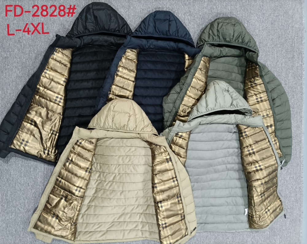 GorgeousBen New European and American Pocket Zipper Hooded Cotton Jacket, Cotton Jacket, Cross border Russian Men's Wear