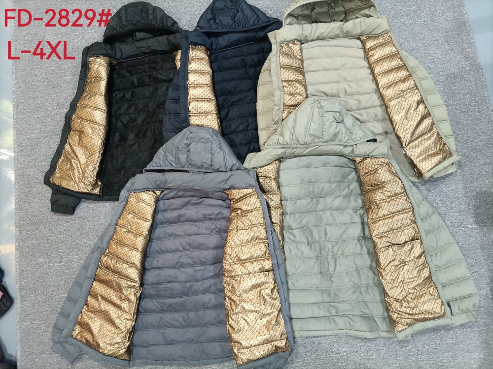 GorgeousBen New European and American Pocket Zipper Hooded Cotton Jacket, Cotton Jacket, Cross border Russian Men's Wear