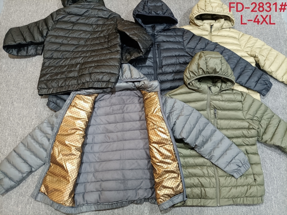 GorgeousBen New European and American Pocket Zipper Hooded Cotton Jacket, Cotton Jacket, Cross border Russian Men's Wear