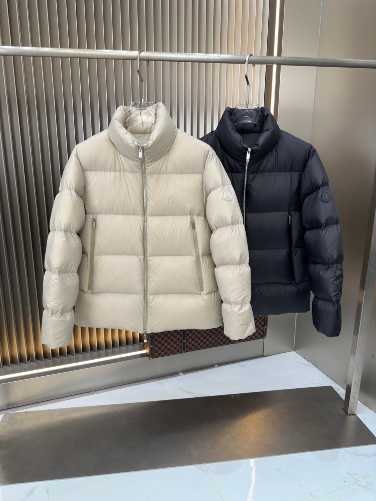 GorgeousBen Men's Detachable Hood Puffer Jacket, 90% White Duck Down Fill, Windproof Warm Coat, 2025 Fashion Winter Outerwear