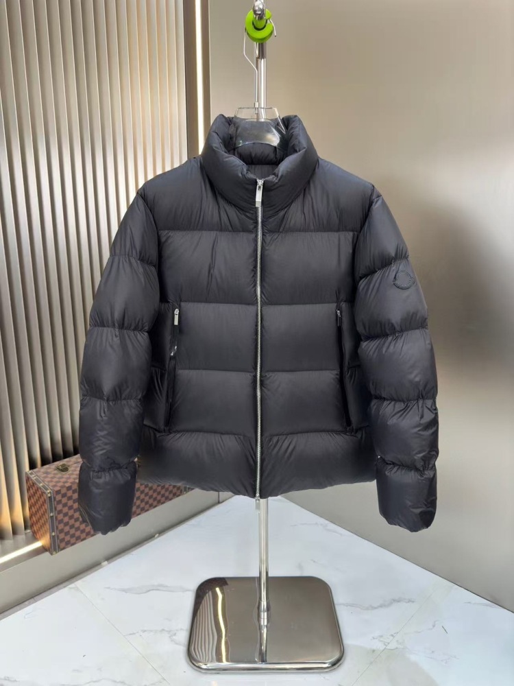 GorgeousBen Men's Detachable Hood Puffer Jacket, 90% White Duck Down Fill, Windproof Warm Coat, 2025 Fashion Winter Outerwear