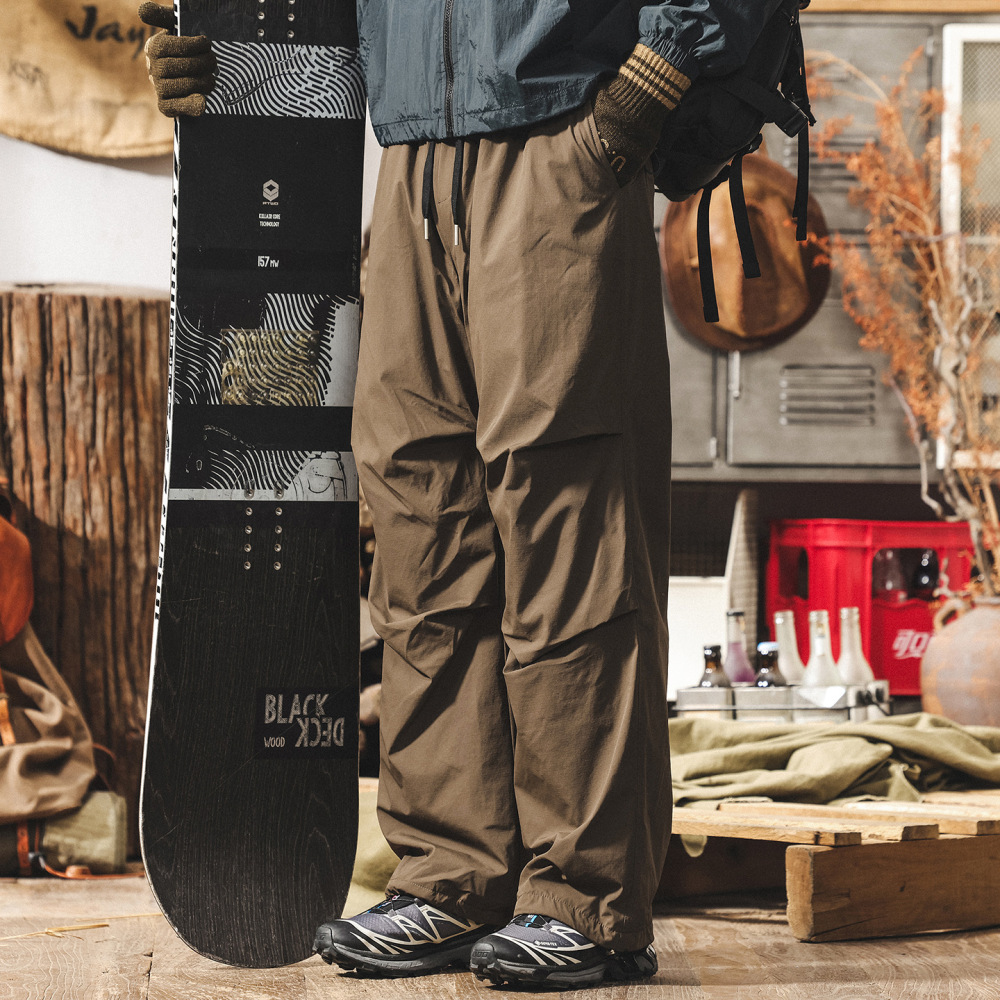 GorgeousBen Men's Extreme Cold Weather Ski Pants, 90% White Duck Down Insulated, Windproof Waterproof Thermal Snowboarding Trousers for Arctic Winter