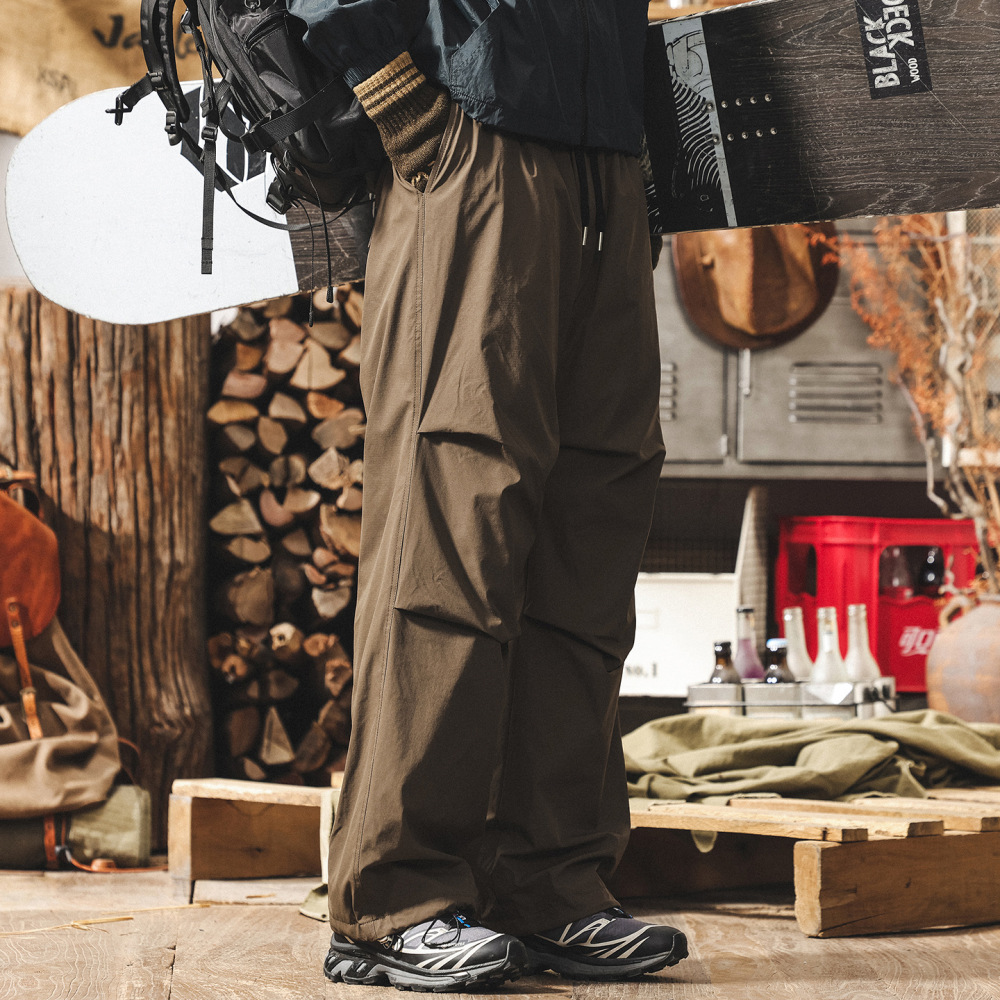 GorgeousBen Men's Extreme Cold Weather Ski Pants, 90% White Duck Down Insulated, Windproof Waterproof Thermal Snowboarding Trousers for Arctic Winter