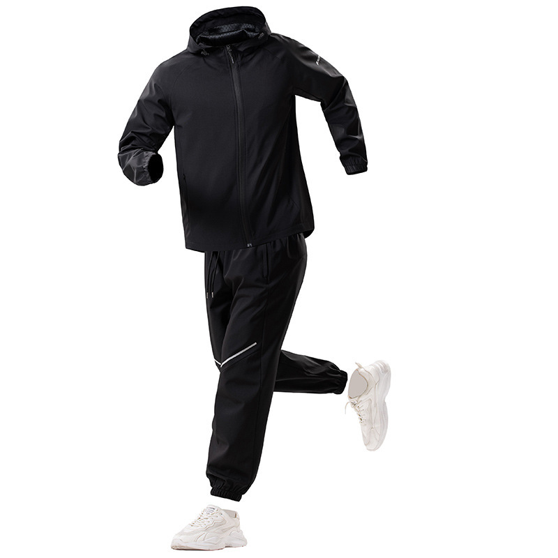GorgeousBen Men's Quick Dry Windproof Sports Jacket Spring Outdoor Hiking Running Cycling Training Tracksuit
