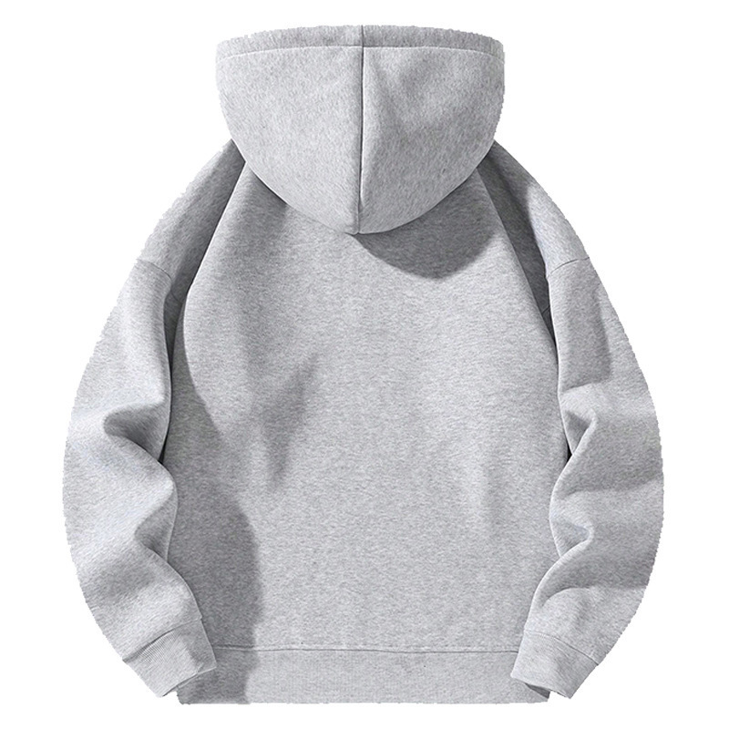 GorgeousBen 2025 Autumn Winter New Arrival Men's Half-Zip Fleece Hoodie Loose Fit European American Style Casual Long Sleeve Sweatshirt