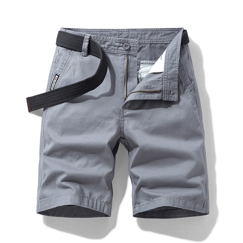 GorgeousBen Men's Summer New Arrival Cargo Shorts Vintage American Style Versatile 5-Inch Pants