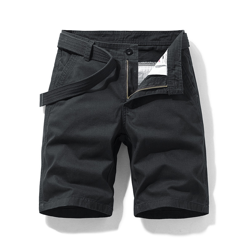 GorgeousBen Men's Summer New Arrival Cargo Shorts Vintage American Style Versatile 5-Inch Pants