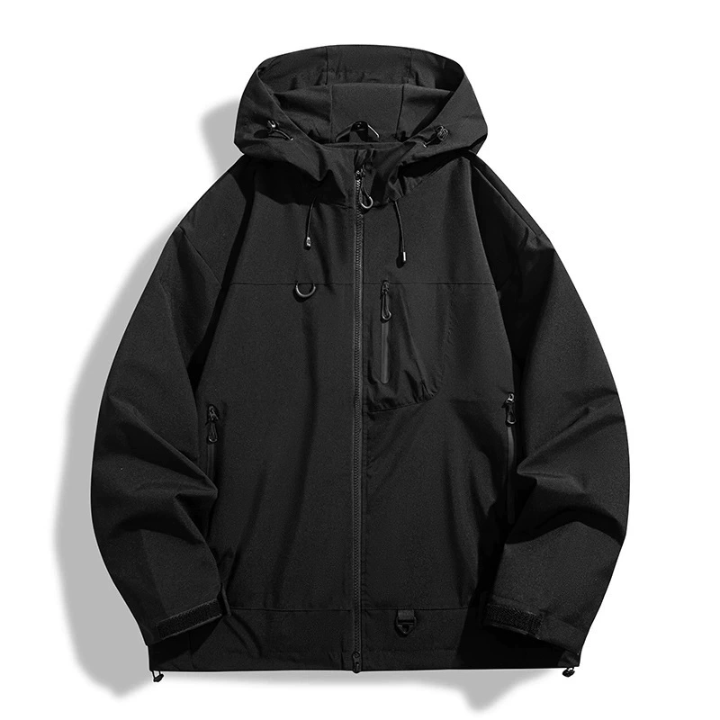 GorgeousBen 2025 New Arrival Unisex Mountain Style Outdoor Jacket | Windproof Waterproof Spring Autumn Single Layer Hiking Hardshell Jacket