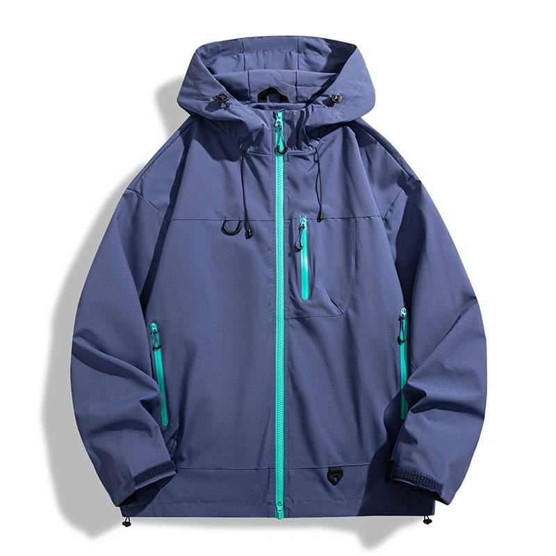GorgeousBen 2025 New Arrival Unisex Mountain Style Outdoor Jacket | Windproof Waterproof Spring Autumn Single Layer Hiking Hardshell Jacket