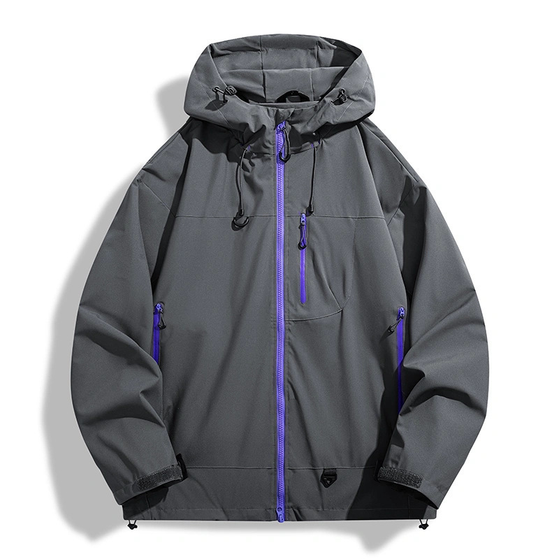 GorgeousBen 2025 New Arrival Unisex Mountain Style Outdoor Jacket | Windproof Waterproof Spring Autumn Single Layer Hiking Hardshell Jacket