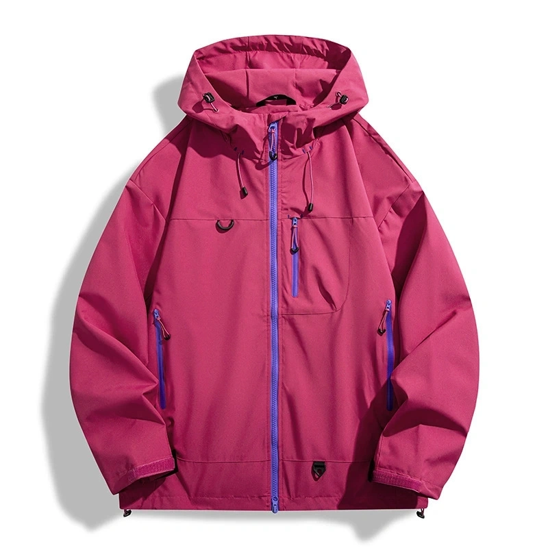 GorgeousBen 2025 New Arrival Unisex Mountain Style Outdoor Jacket | Windproof Waterproof Spring Autumn Single Layer Hiking Hardshell Jacket
