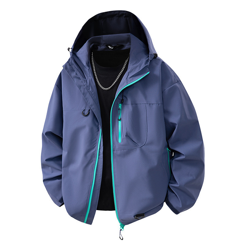 GorgeousBen 2025 New Arrival Unisex Mountain Style Outdoor Jacket | Windproof Waterproof Spring Autumn Single Layer Hiking Hardshell Jacket