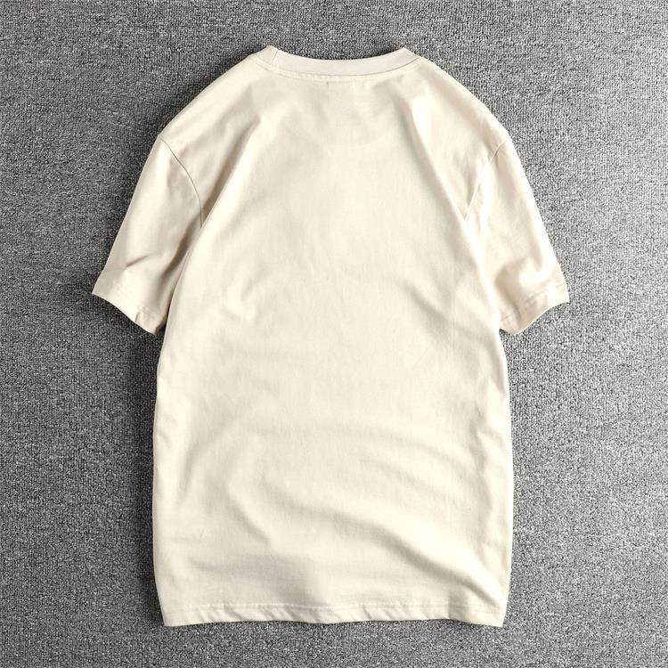 GorgeousBen Unisex Flocked Zebra Graphic T-Shirt American Retro Cotton Summer New Arrival
