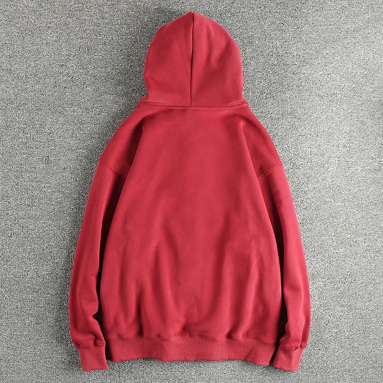 GorgeousBen Men's 450G Heavyweight Polar Fleece American Vintage Zip Up Hoodie