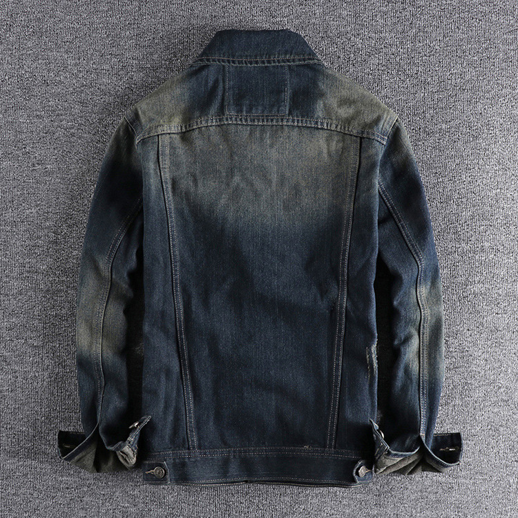GorgeousBen Unisex Distressed Vintage Denim Jacket