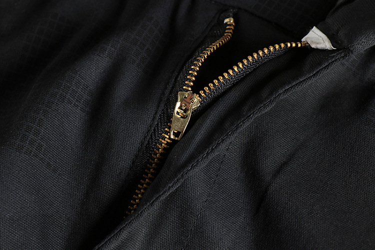 GorgeousBen Two-Tone Grey Camo Cargo Pants - Elastic Waist Utility Trousers