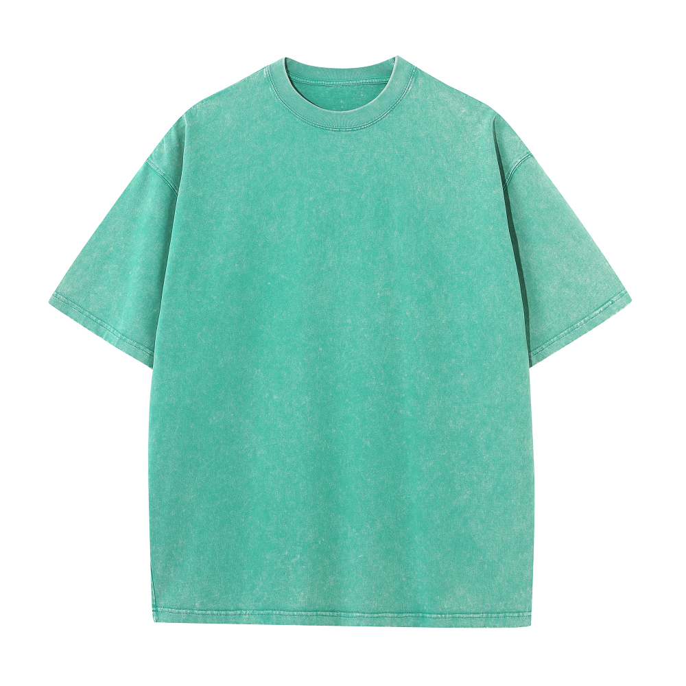 GorgeousBen 230g Vintage Crew Neck Short Sleeve