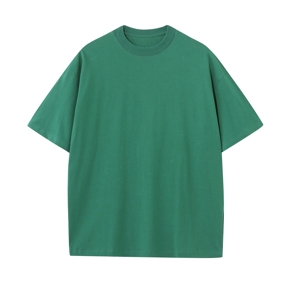 GorgeousBen  270g 32s Double Yarn Cotton Crew Neck T-Shirt