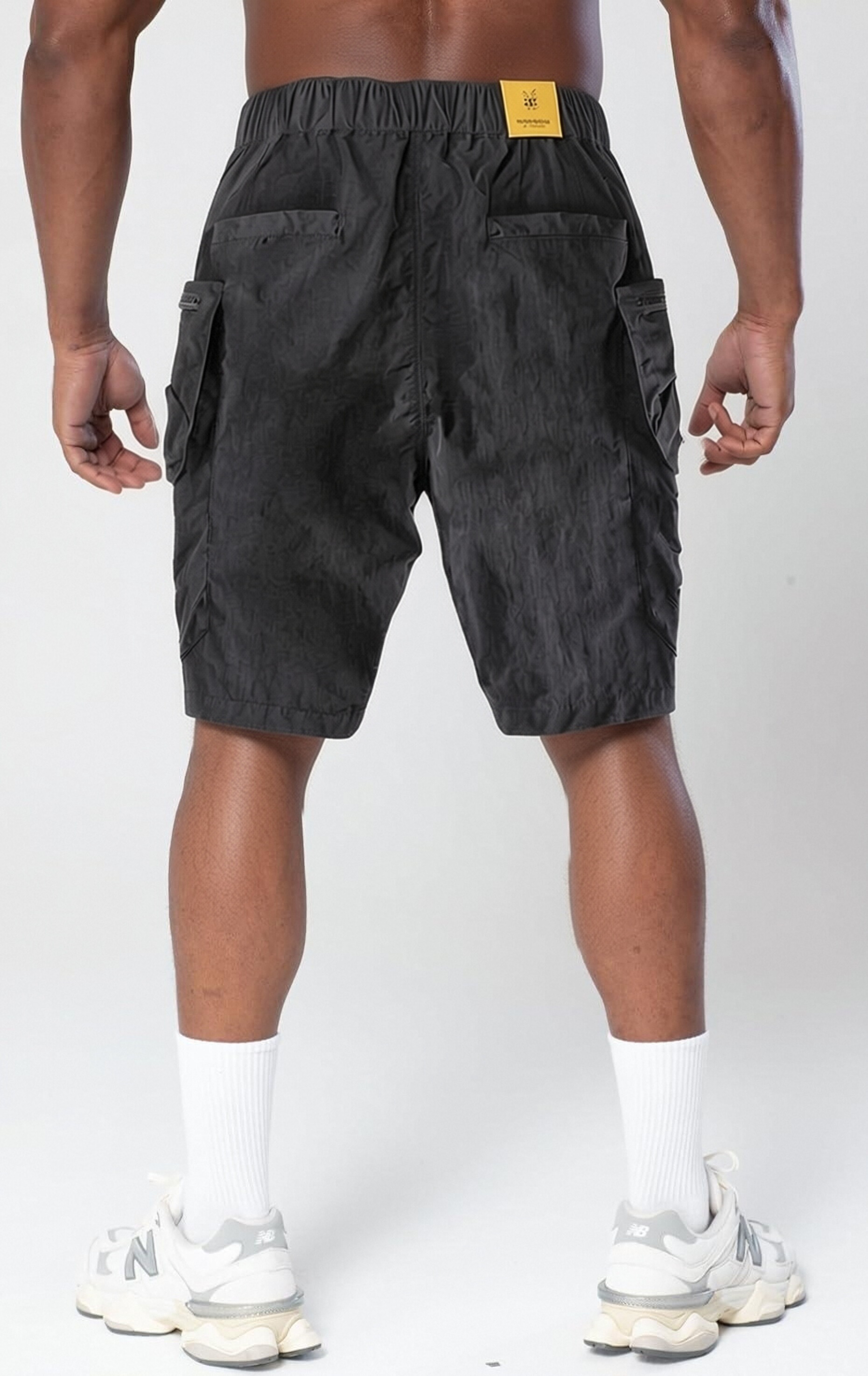 GorgeousBen Men's 100% Cotton Cargo Shorts, Multi-Pocket Relaxed Fit Casual Work Shorts for Men