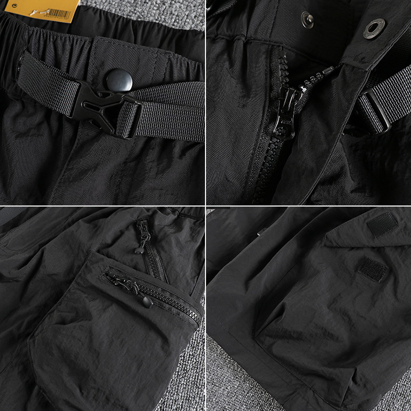 GorgeousBen Men's 100% Cotton Cargo Shorts, Multi-Pocket Relaxed Fit Casual Work Shorts for Men