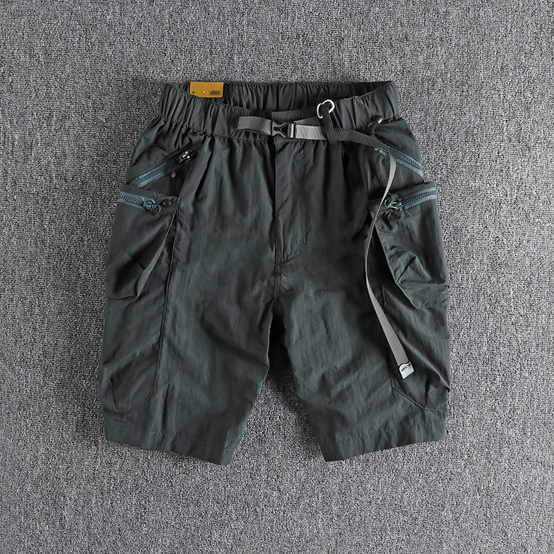 GorgeousBen Men's 100% Cotton Cargo Shorts, Multi-Pocket Relaxed Fit Casual Work Shorts for Men