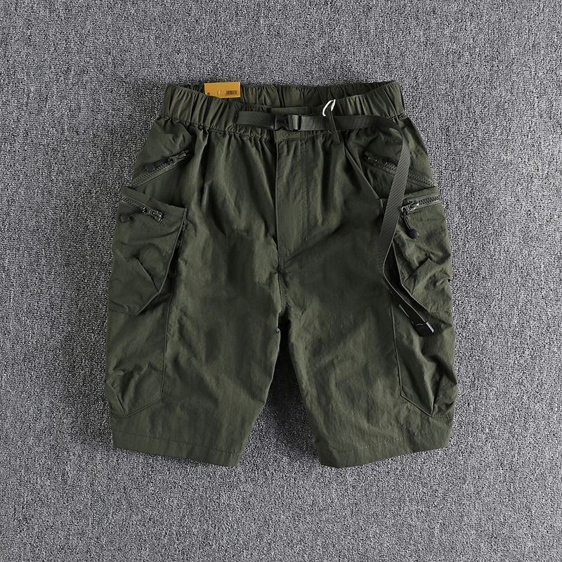 GorgeousBen Men's 100% Cotton Cargo Shorts, Multi-Pocket Relaxed Fit Casual Work Shorts for Men