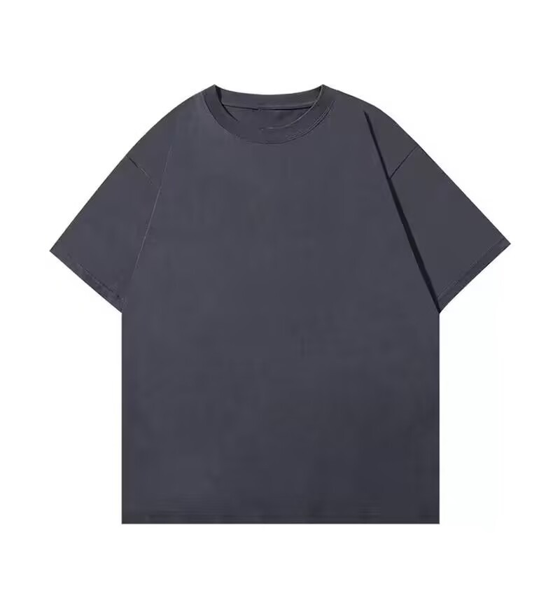 GorgeousBen CL-2202 Men's 220g Heavyweight Sea Island Cotton T-Shirt, UPF 50+ Sun Protection Casual Short Sleeve Tee
