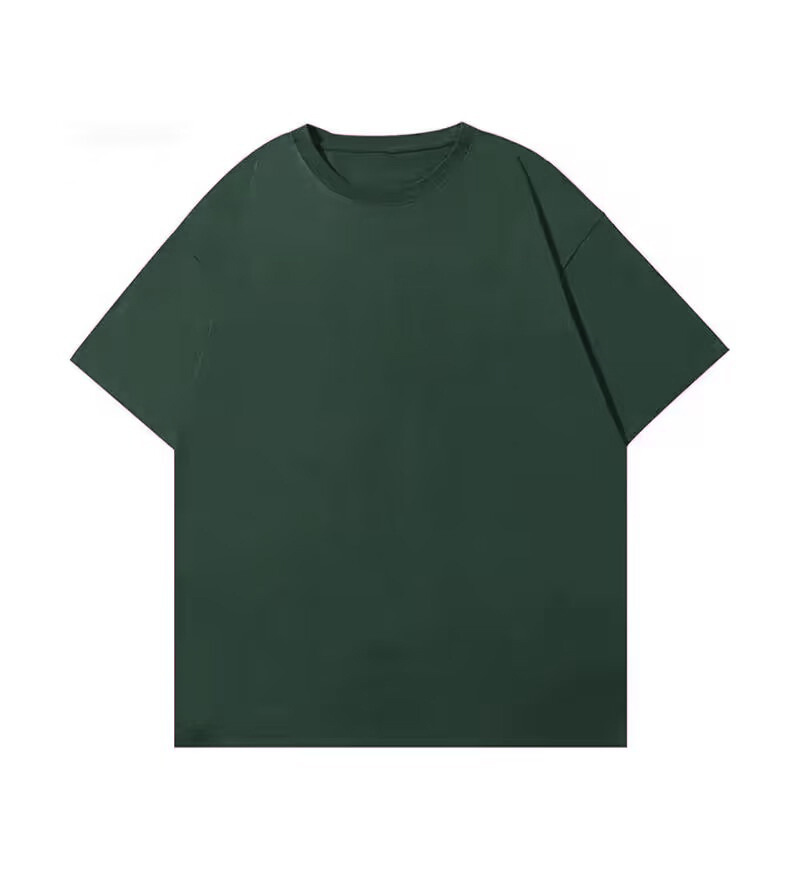 GorgeousBen CL-2202 Men's 220g Heavyweight Sea Island Cotton T-Shirt, UPF 50+ Sun Protection Casual Short Sleeve Tee