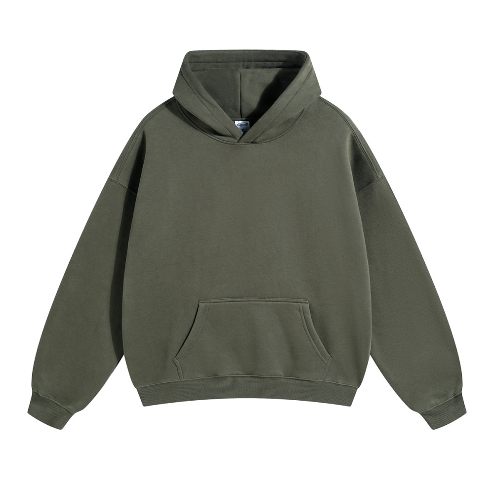 GorgeousBen Men's Fleece Hoodie & Sweatpants Set, Oversized Streetwear Tracksuit