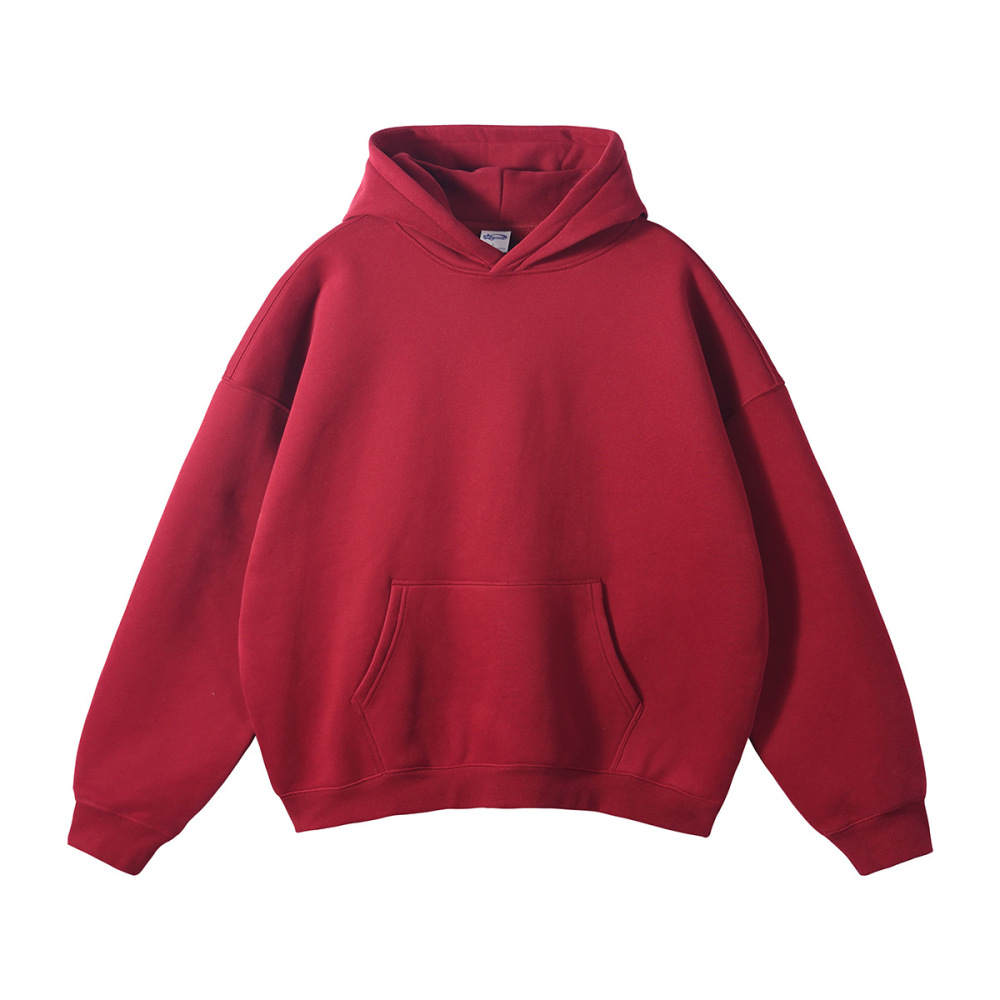 GorgeousBen Men's Fleece Hoodie & Sweatpants Set, Oversized Streetwear Tracksuit