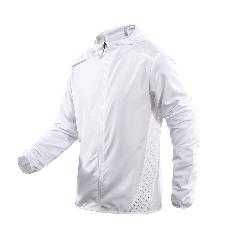 Sun Protection Clothing Men's Summer Lightweight Ice Silk Outdoor Quick-Drying Skin Windbreaker Breathable Sun Protection Clothing Men's Jacket