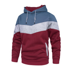 Denim blue-burgundy