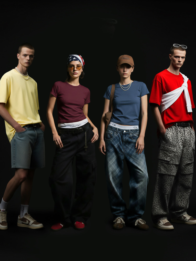 GorgeousBen Men's 220GSM Fruit Elastic Solona Cool Feeling T-Shirt Loose Fit Crew Neck Unisex Casual Tee for Spring Summer S-XXXL