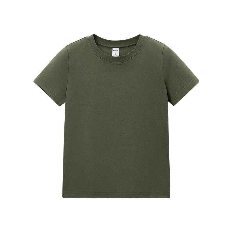 GorgeousBen Men's 220GSM Fruit Elastic Solona Cool Feeling T-Shirt Loose Fit Crew Neck Unisex Casual Tee for Spring Summer S-XXXL