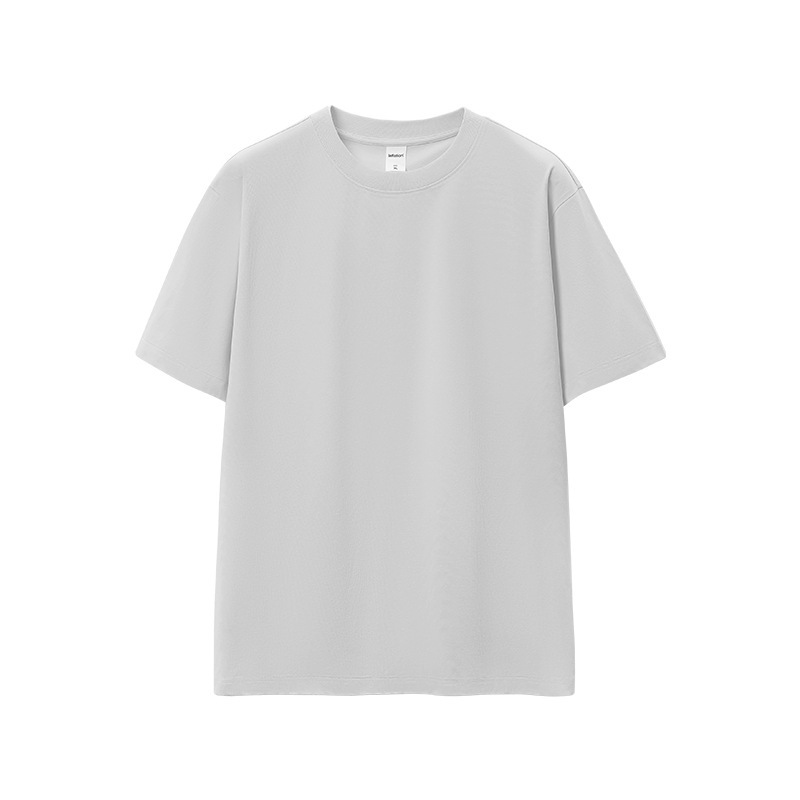 GorgeousBen Men's 220GSM Fruit Elastic Solona Cool Feeling T-Shirt Loose Fit Crew Neck Unisex Casual Tee for Spring Summer S-XXXL