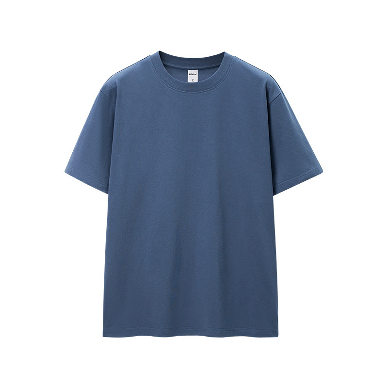 GorgeousBen Men's 220GSM Fruit Elastic Solona Cool Feeling T-Shirt Loose Fit Crew Neck Unisex Casual Tee for Spring Summer S-XXXL