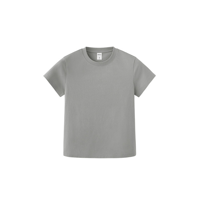 GorgeousBen Men Street Style Solid Color T-shirt 260g Cotton Loose Fit Spring Summer Casual Top