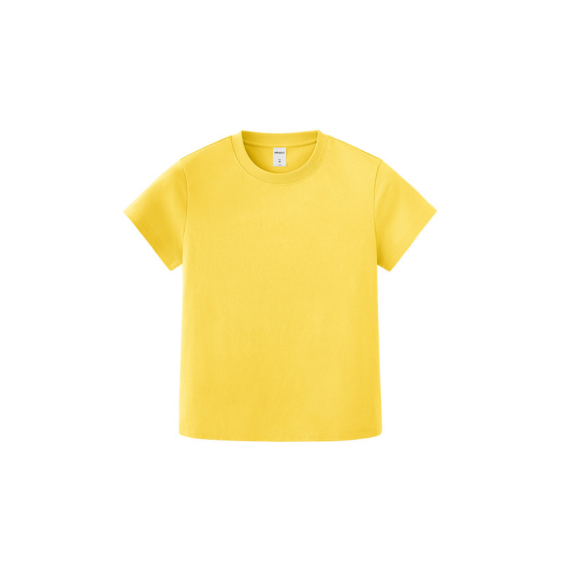 GorgeousBen Men Street Style Solid Color T-shirt 260g Cotton Loose Fit Spring Summer Casual Top