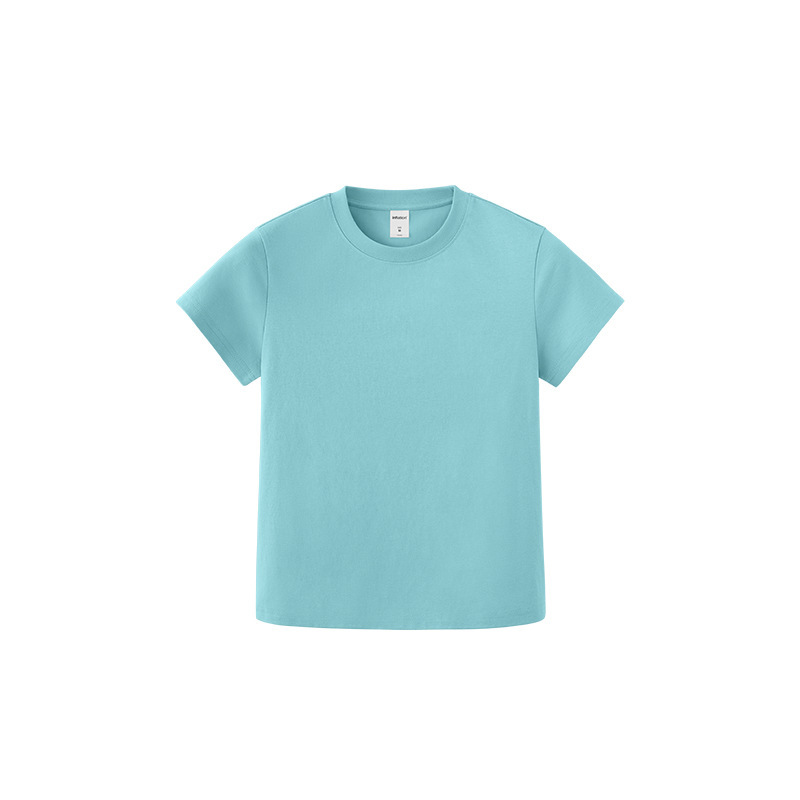 GorgeousBen Men Street Style Solid Color T-shirt 260g Cotton Loose Fit Spring Summer Casual Top
