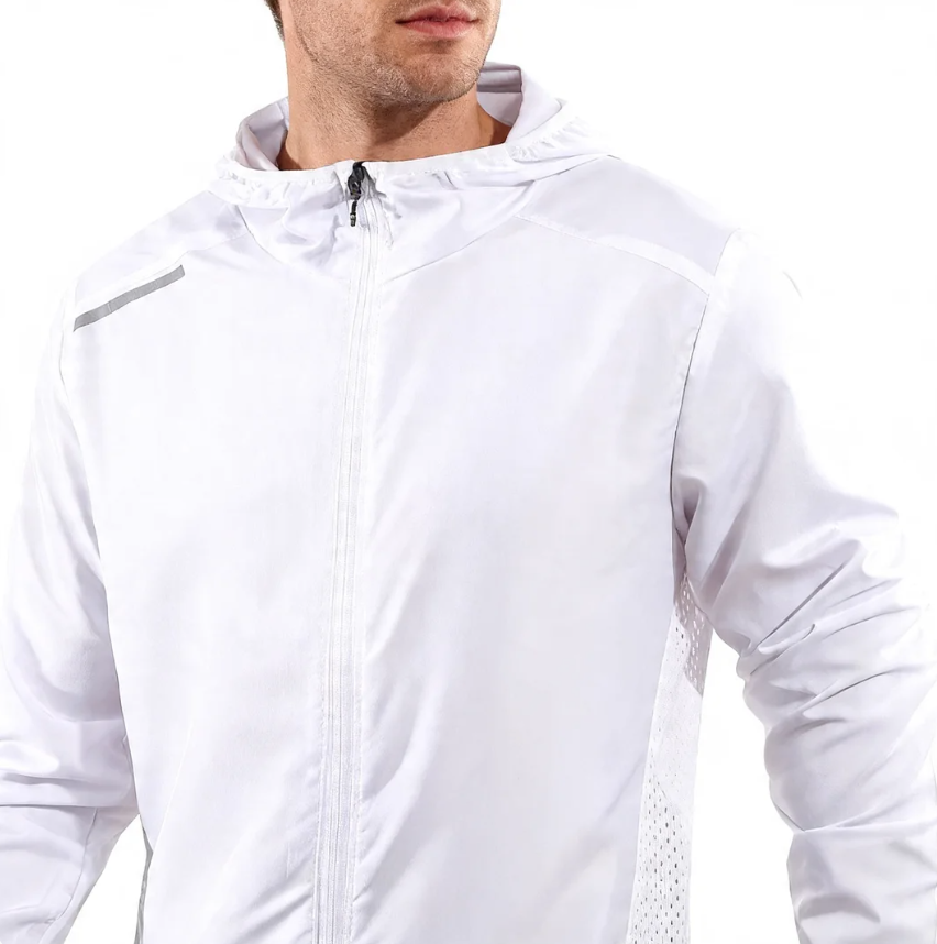 GorgeousBen Men's Casual Lightweight Ice Silk Sun Protection Hooded Jacket Summer Windbreaker