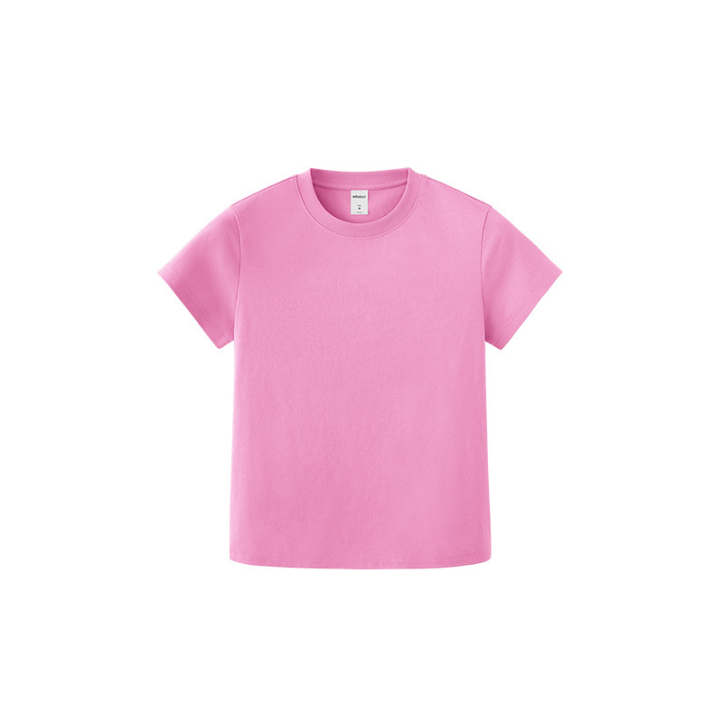 GorgeousBen Men Street Style Solid Color T-shirt 260g Cotton Loose Fit Spring Summer Casual Top