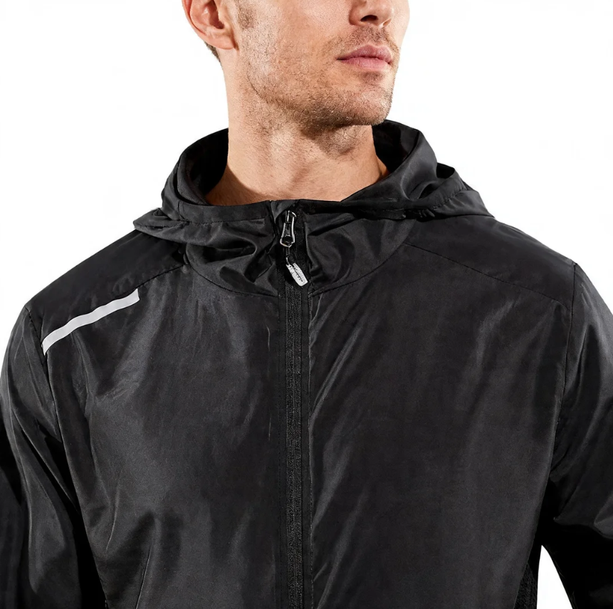 GorgeousBen Men's Casual Lightweight Ice Silk Sun Protection Hooded Jacket Summer Windbreaker