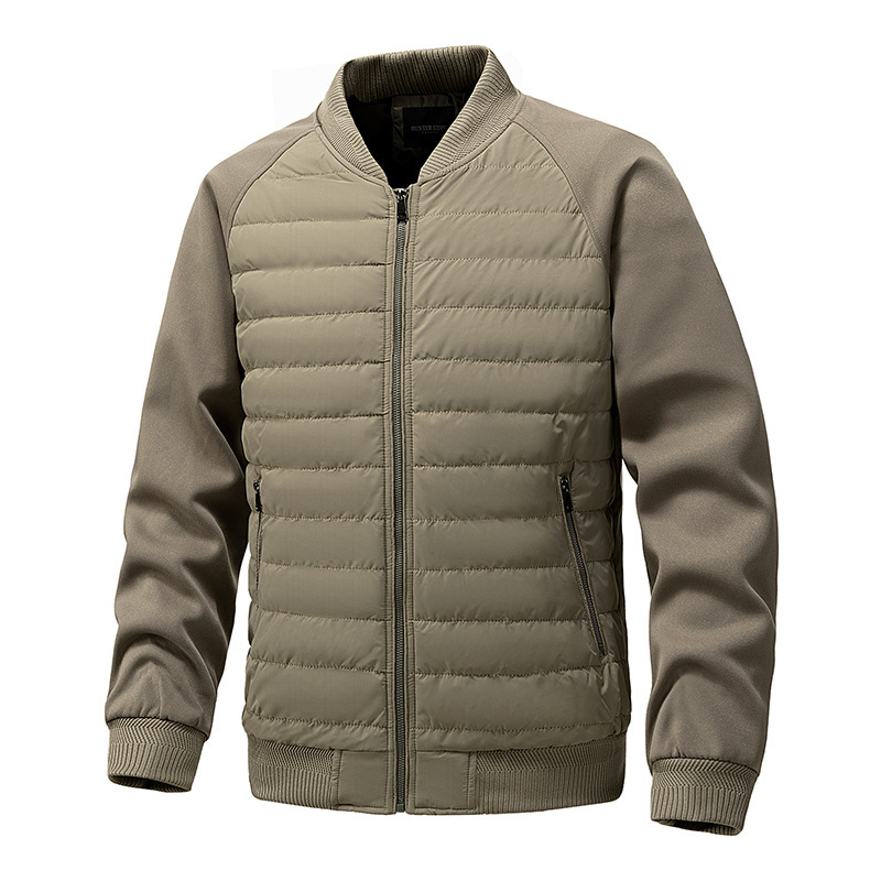 Winter New Men's Clothing, Light Luxury and High-End Jackets, Men's Jackets, New Cotton Clothing, Cross-Border Men's Clothing, Popular Casual Tops