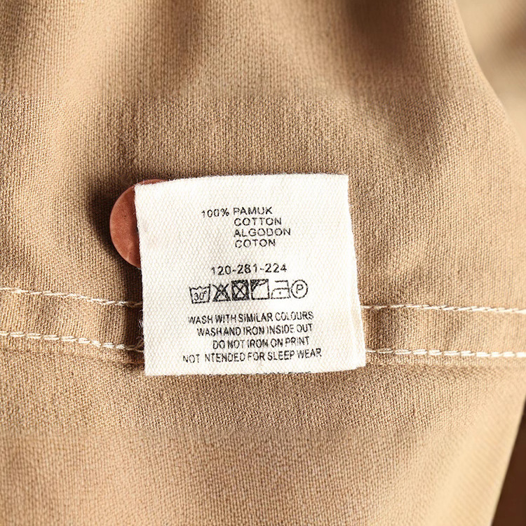 Real shot American retro trend striped men's long sleeve shirt woven cotton washed comfortable casual overcoat