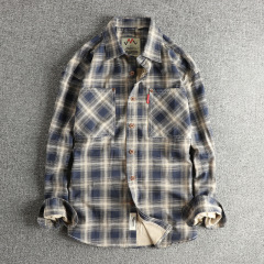 Blue plaid